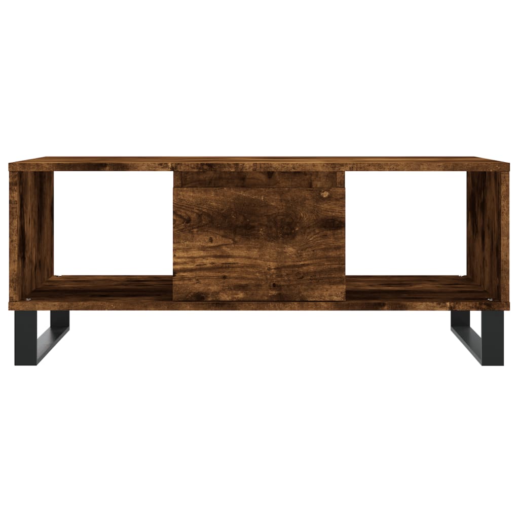 Couchtisch Räuchereiche 90x50x36,5 cm Holzwerkstoff - Pazzar.ch