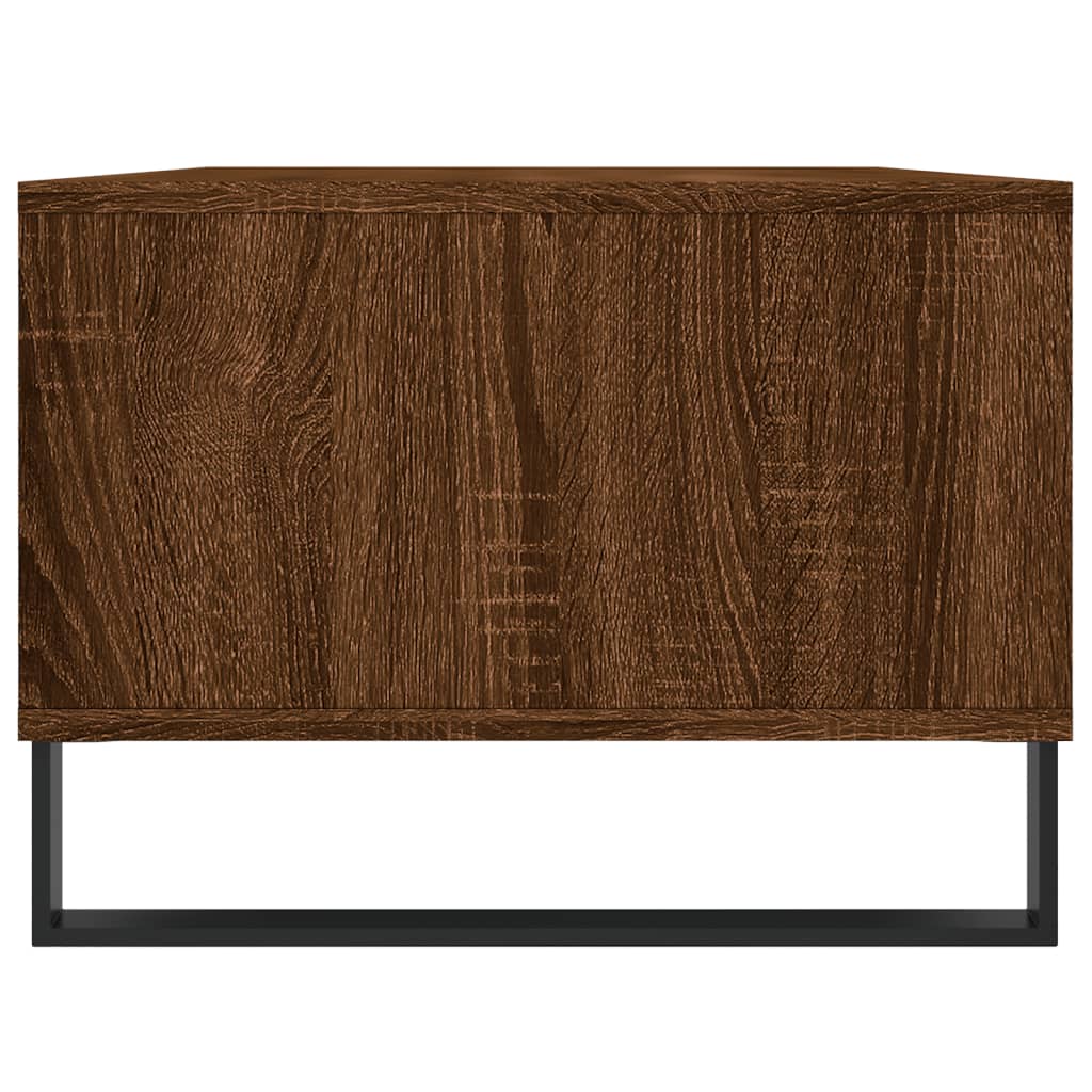Couchtisch Braun Eichen-Optik 90x50x36,5 cm Holzwerkstoff - Pazzar.ch