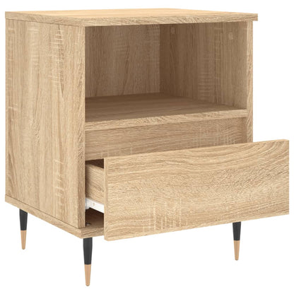 Nachttische 2 Stk. Sonoma-Eiche 40x35x50 cm Holzwerkstoff - Pazzar.ch