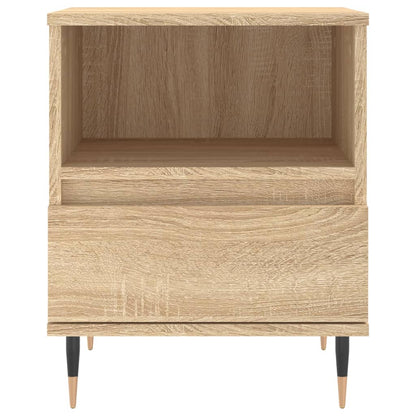 Nachttische 2 Stk. Sonoma-Eiche 40x35x50 cm Holzwerkstoff - Pazzar.ch