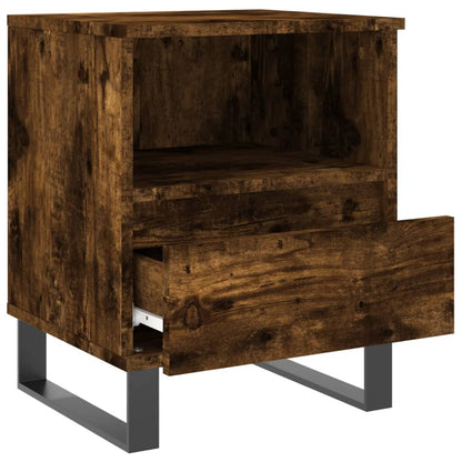 Nachttisch Räuchereiche 40x35x50 cm Holzwerkstoff - Pazzar.ch