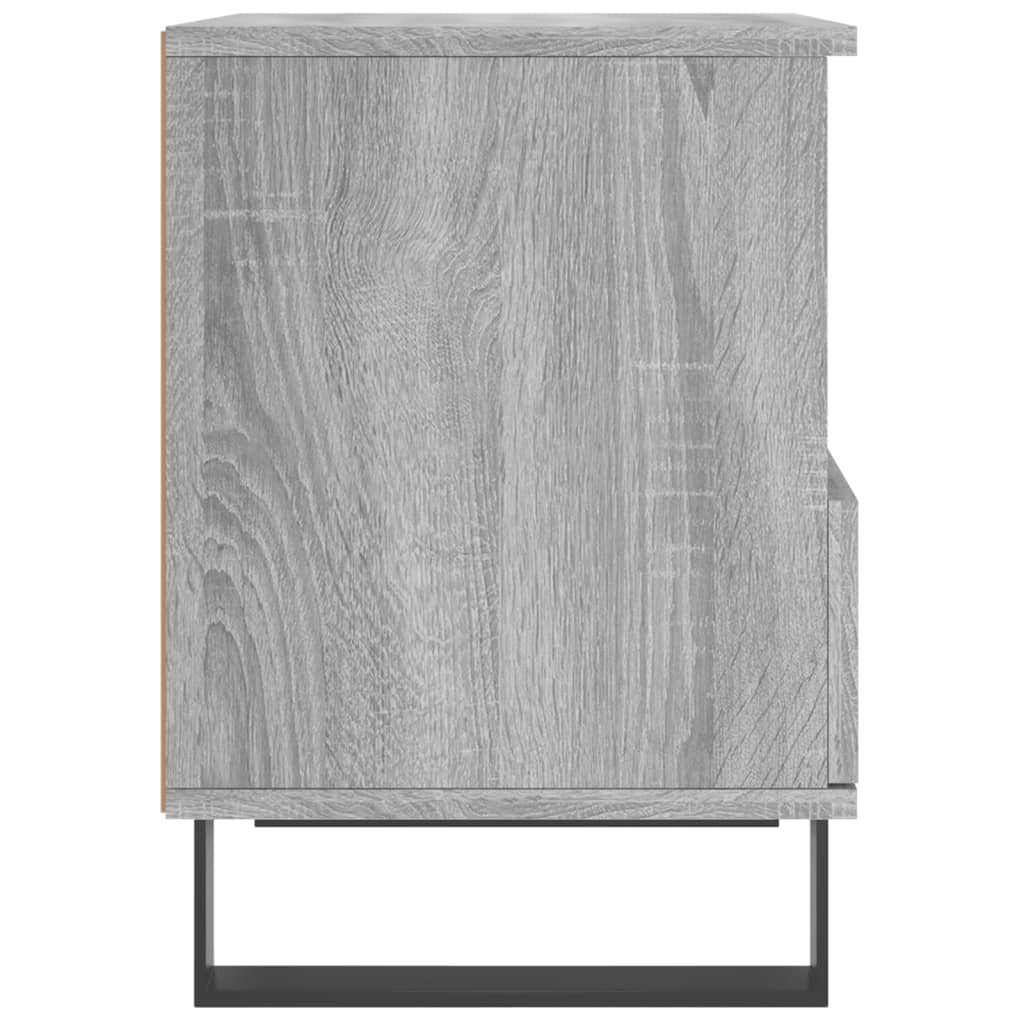 Nachttisch Grau Sonoma 40x35x50 cm Holzwerkstoff - Pazzar.ch