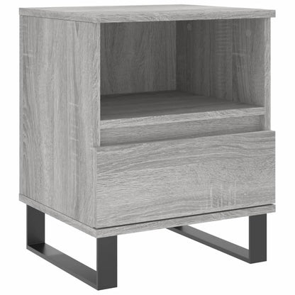 Nachttische 2 Stk. Grau Sonoma 40x35x50 cm Holzwerkstoff - Pazzar.ch