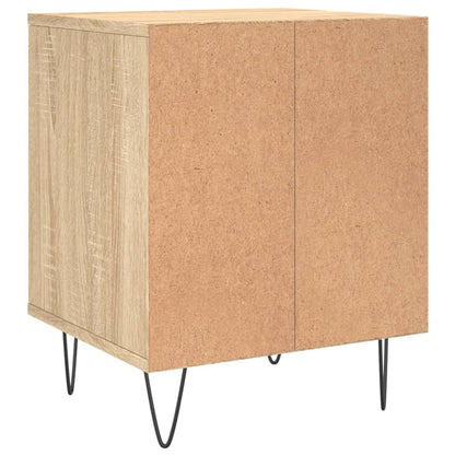 Nachttische 2 Stk. Sonoma-Eiche 40x35x50 cm Holzwerkstoff - Pazzar.ch