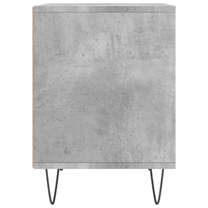 Nachttische 2 Stk. Betongrau 40x35x50 cm Holzwerkstoff - Pazzar.ch