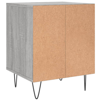Nachttische 2 Stk. Grau Sonoma 40x35x50 cm Holzwerkstoff - Pazzar.ch