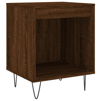 Nachttisch Braun Eichen-Optik 40x35x50 cm Holzwerkstoff - Pazzar.ch