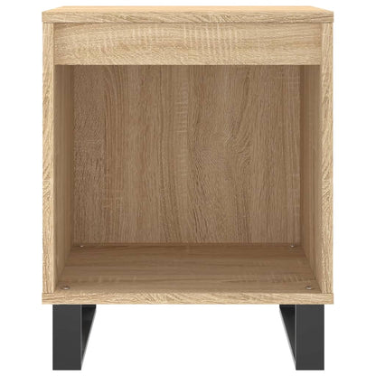 Nachttische 2 Stk. Sonoma-Eiche 40x35x50 cm Holzwerkstoff - Pazzar.ch