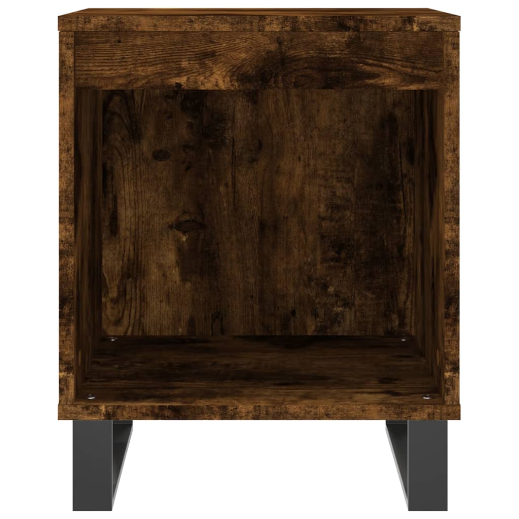 Nachttisch Räuchereiche 40x35x50 cm Holzwerkstoff - Pazzar.ch