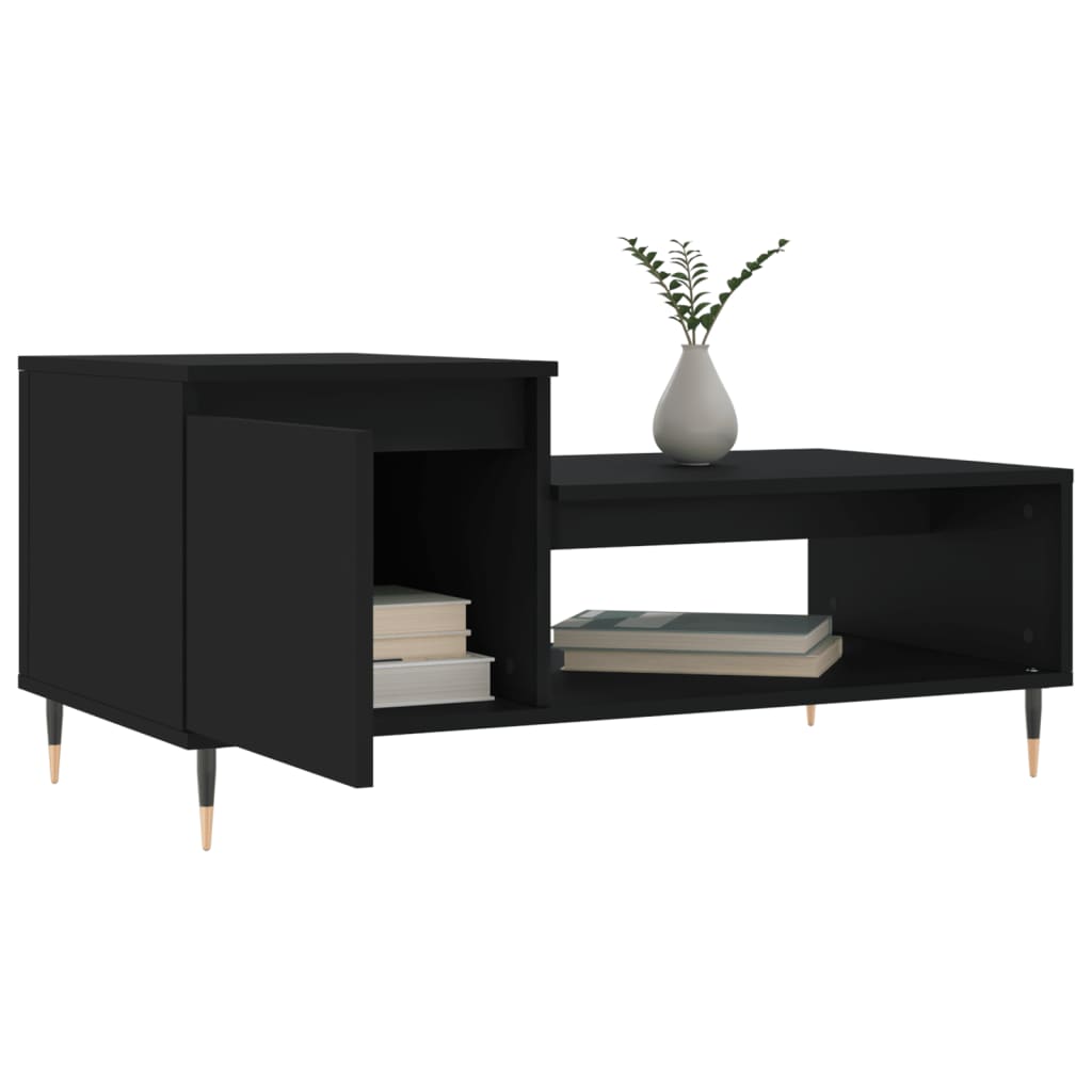 Couchtisch Schwarz 100x50x45 cm Holzwerkstoff - Pazzar.ch