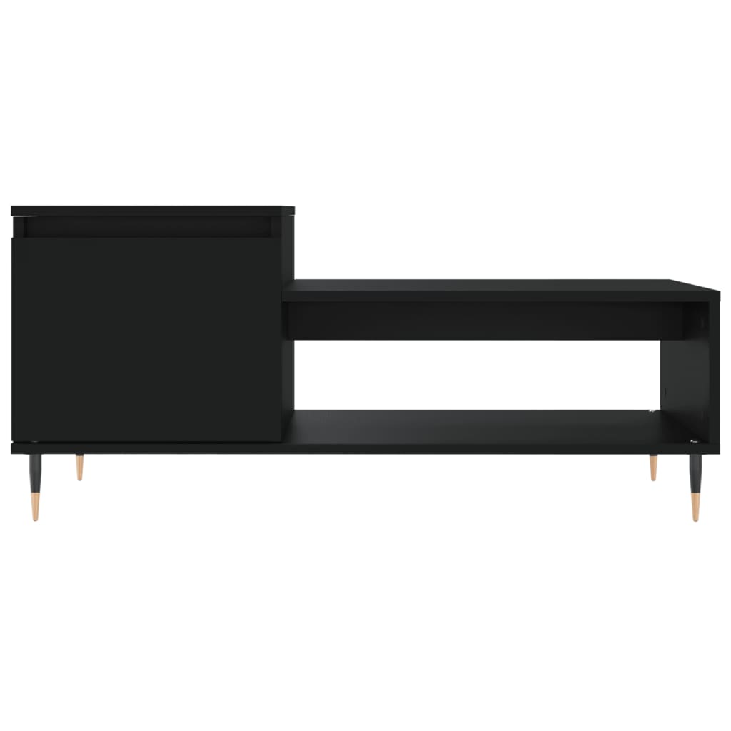 Couchtisch Schwarz 100x50x45 cm Holzwerkstoff - Pazzar.ch