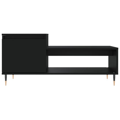 Couchtisch Schwarz 100x50x45 cm Holzwerkstoff - Pazzar.ch