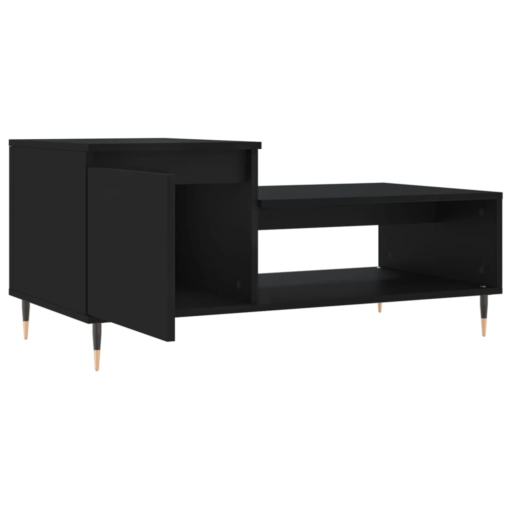 Couchtisch Schwarz 100x50x45 cm Holzwerkstoff - Pazzar.ch