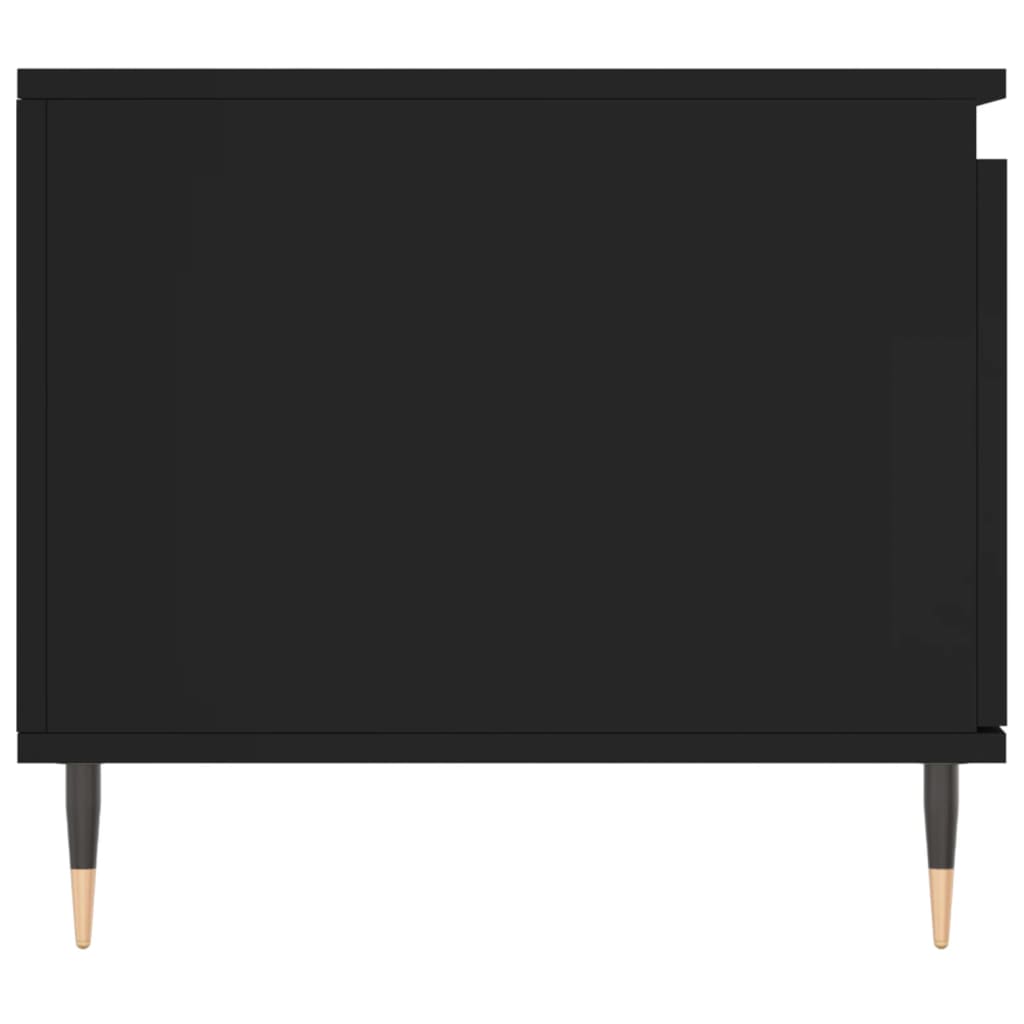 Couchtisch Schwarz 100x50x45 cm Holzwerkstoff - Pazzar.ch