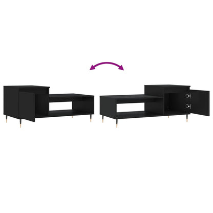 Couchtisch Schwarz 100x50x45 cm Holzwerkstoff - Pazzar.ch