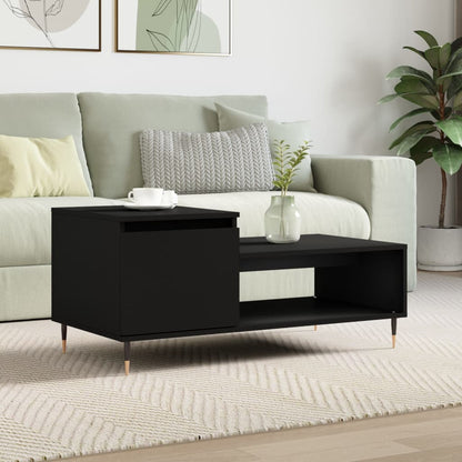 Couchtisch Schwarz 100x50x45 cm Holzwerkstoff - Pazzar.ch