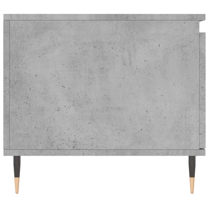 Couchtisch Betongrau 100x50x45 cm Holzwerkstoff - Pazzar.ch