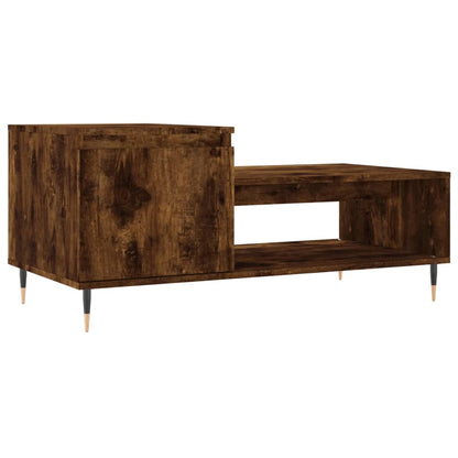 Couchtisch Räuchereiche 100x50x45 cm Holzwerkstoff - Pazzar.ch