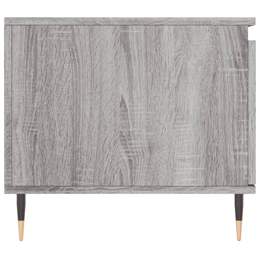 Couchtisch Grau Sonoma 100x50x45 cm Holzwerkstoff - Pazzar.ch