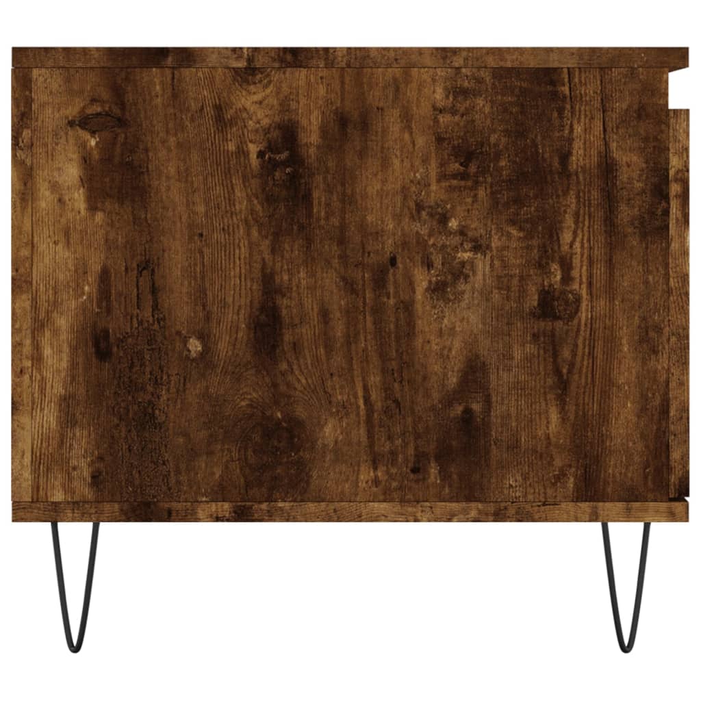 Couchtisch Räuchereiche 100x50x45 cm Holzwerkstoff - Pazzar.ch