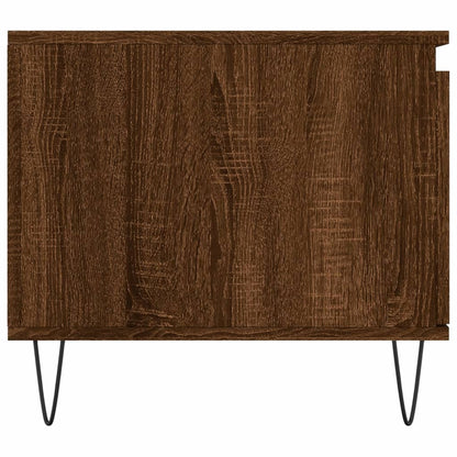 Couchtisch Braun Eichen-Optik 100x50x45 cm Holzwerkstoff - Pazzar.ch