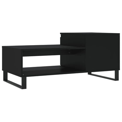 Couchtisch Schwarz 100x50x45 cm Holzwerkstoff - Pazzar.ch
