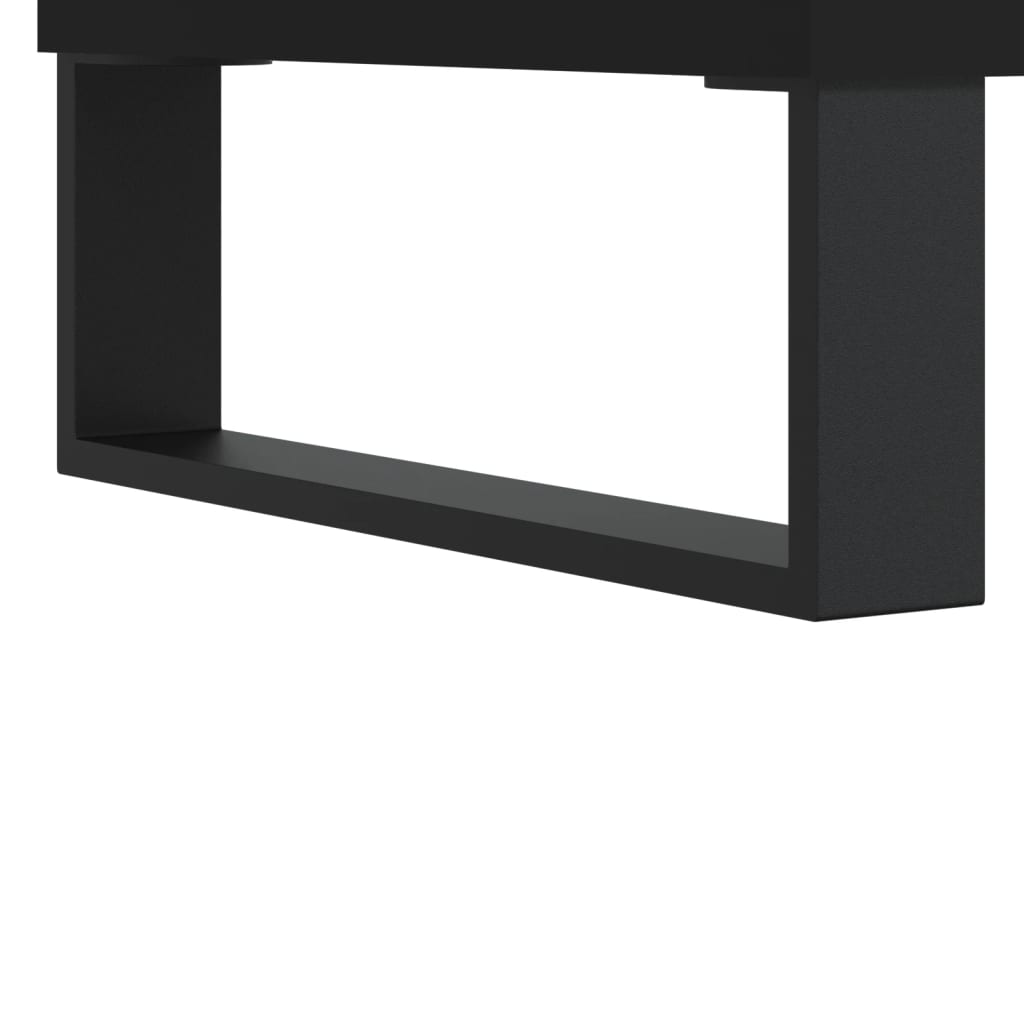 Couchtisch Schwarz 100x50x45 cm Holzwerkstoff - Pazzar.ch