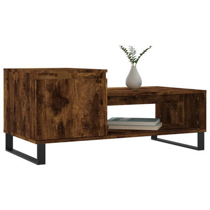 Couchtisch Räuchereiche 100x50x45 cm Holzwerkstoff - Pazzar.ch