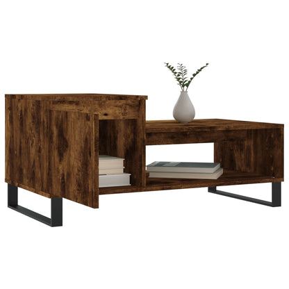 Couchtisch Räuchereiche 100x50x45 cm Holzwerkstoff - Pazzar.ch