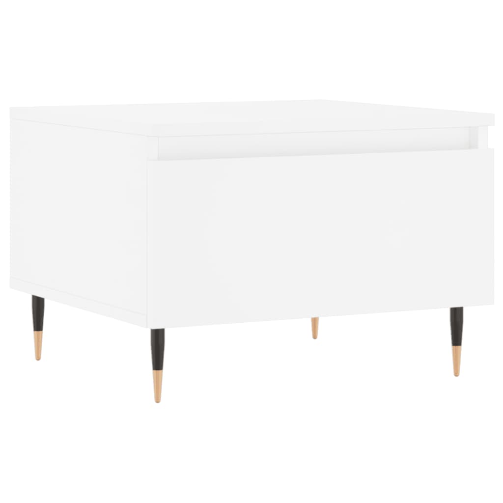 Couchtische 2 Stk. Weiß 50x46x35 cm Holzwerkstoff - Pazzar.ch