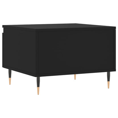 Couchtische 2 Stk. Schwarz 50x46x35 cm Holzwerkstoff - Pazzar.ch