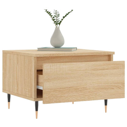 Couchtische 2 Stk. Sonoma-Eiche 50x46x35 cm Holzwerkstoff - Pazzar.ch