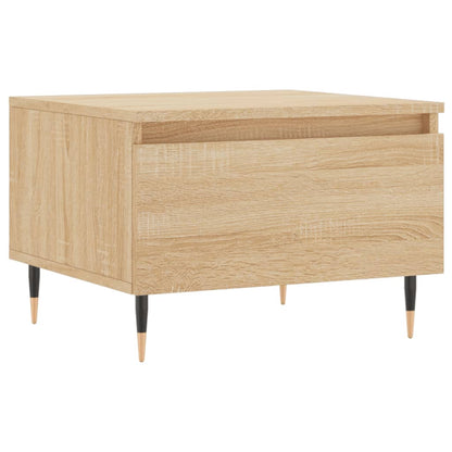 Couchtische 2 Stk. Sonoma-Eiche 50x46x35 cm Holzwerkstoff - Pazzar.ch