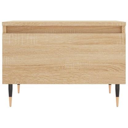 Couchtische 2 Stk. Sonoma-Eiche 50x46x35 cm Holzwerkstoff - Pazzar.ch