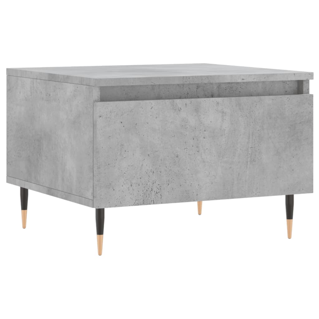 Couchtische 2 Stk. Betongrau 50x46x35 cm Holzwerkstoff - Pazzar.ch