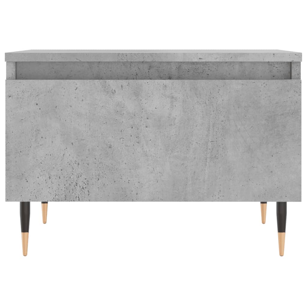Couchtische 2 Stk. Betongrau 50x46x35 cm Holzwerkstoff - Pazzar.ch
