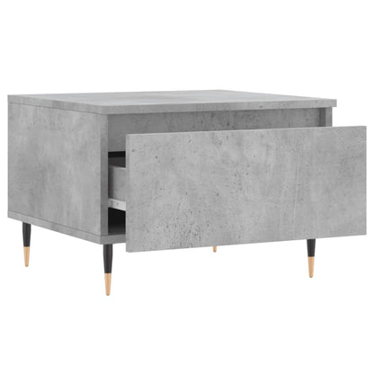 Couchtische 2 Stk. Betongrau 50x46x35 cm Holzwerkstoff - Pazzar.ch