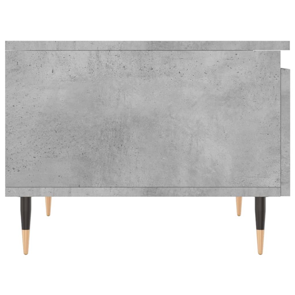 Couchtische 2 Stk. Betongrau 50x46x35 cm Holzwerkstoff - Pazzar.ch