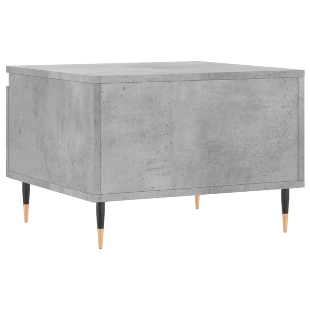 Couchtische 2 Stk. Betongrau 50x46x35 cm Holzwerkstoff - Pazzar.ch