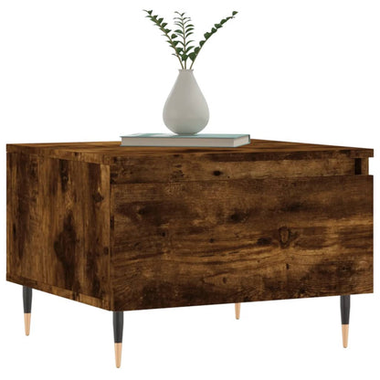 Couchtische 2 Stk. Räuchereiche 50x46x35 cm Holzwerkstoff - Pazzar.ch
