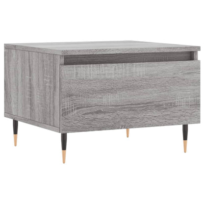 Couchtische 2 Stk. Grau Sonoma 50x46x35 cm Holzwerkstoff - Pazzar.ch
