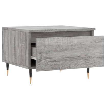 Couchtische 2 Stk. Grau Sonoma 50x46x35 cm Holzwerkstoff - Pazzar.ch