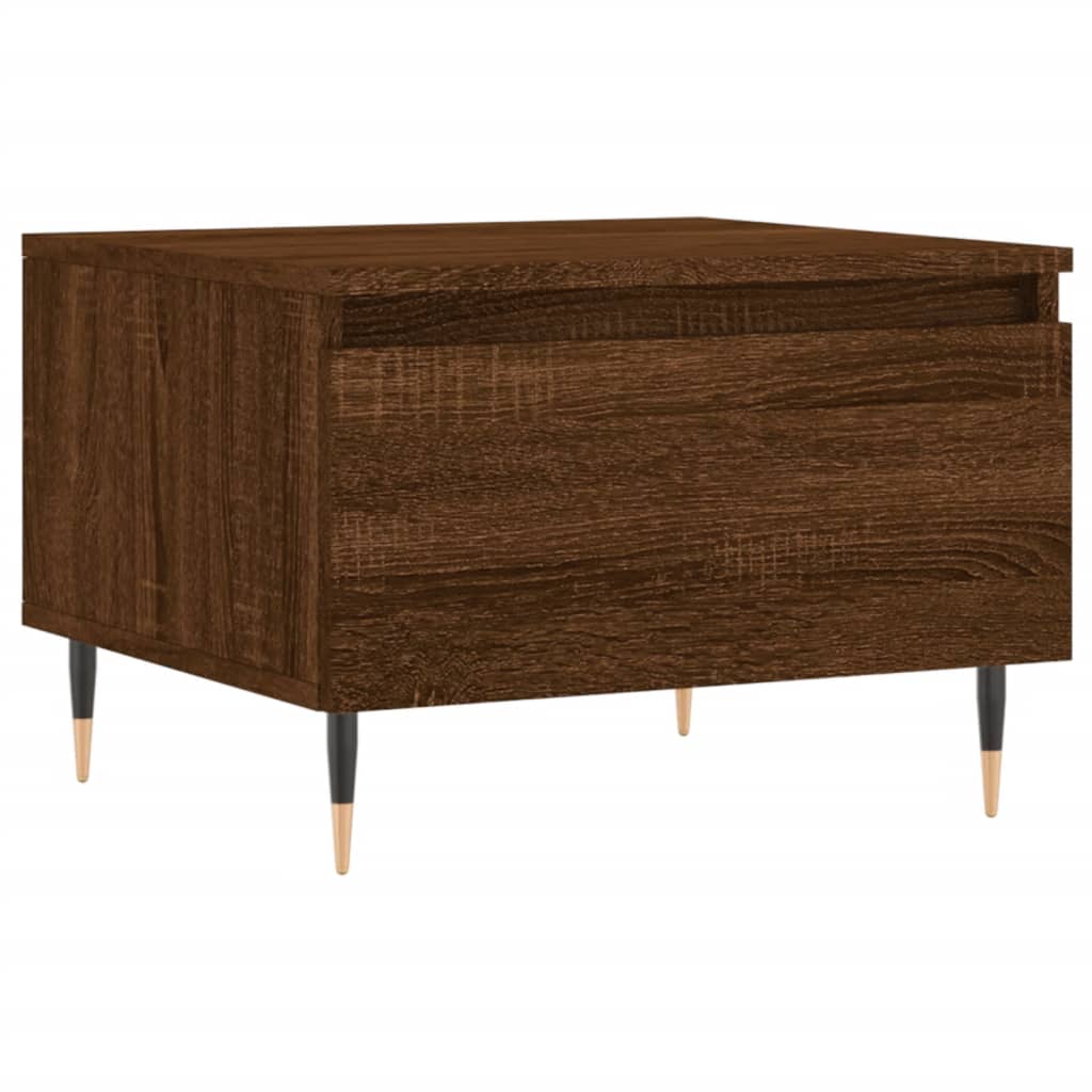 Couchtisch Braun Eichen-Optik 50x46x35 cm Holzwerkstoff - Pazzar.ch