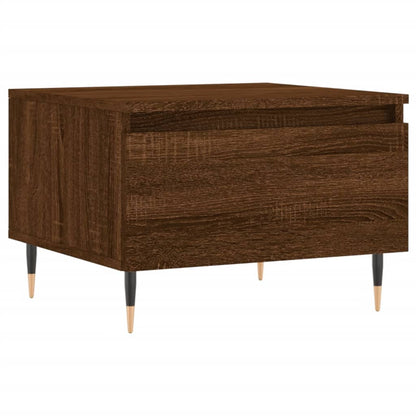 Couchtisch Braun Eichen-Optik 50x46x35 cm Holzwerkstoff - Pazzar.ch