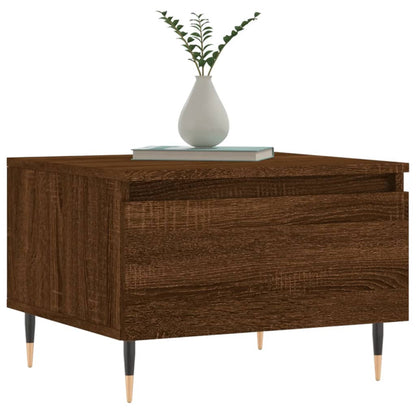 Couchtisch Braun Eichen-Optik 50x46x35 cm Holzwerkstoff - Pazzar.ch