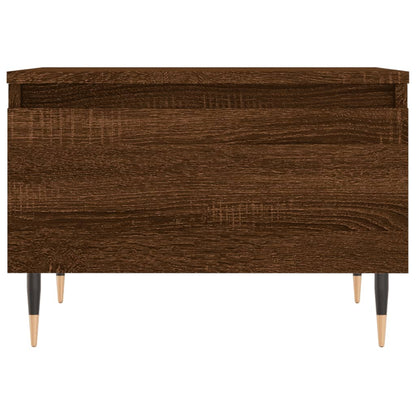 Couchtisch Braun Eichen-Optik 50x46x35 cm Holzwerkstoff - Pazzar.ch