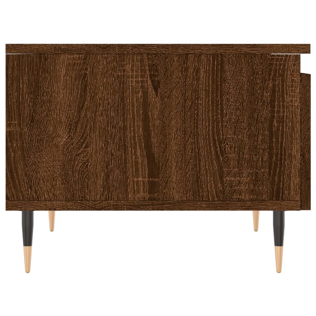 Couchtisch Braun Eichen-Optik 50x46x35 cm Holzwerkstoff - Pazzar.ch
