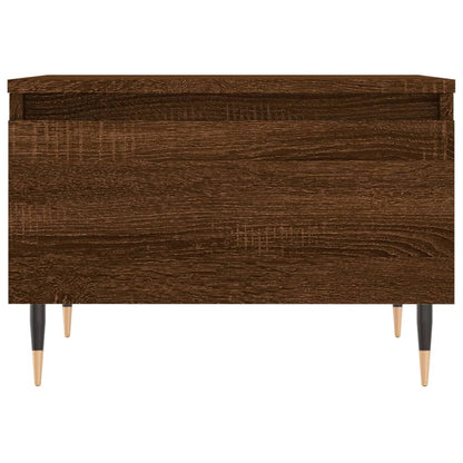 Couchtische 2 Stk. Braun Eichen-Optik 50x46x35 cm Holzwerkstoff - Pazzar.ch
