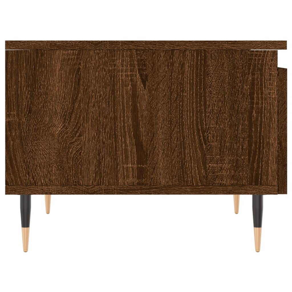 Couchtische 2 Stk. Braun Eichen-Optik 50x46x35 cm Holzwerkstoff - Pazzar.ch