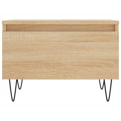 Couchtische 2 Stk. Sonoma-Eiche 50x46x35 cm Holzwerkstoff - Pazzar.ch